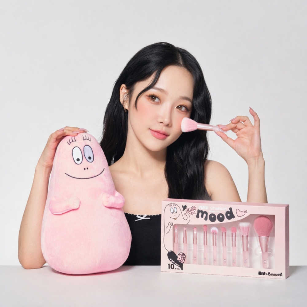 EMOJI-Sweet-Pink-Bubble-Gradient-Brush-Set-1 이모지 핑크 버블 그레디언트 브러쉬 세트 - 이미지 1